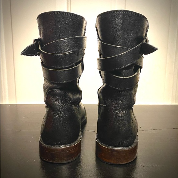 Frye Shirley Strappy leather ankle boots - Picture 4 of 6
